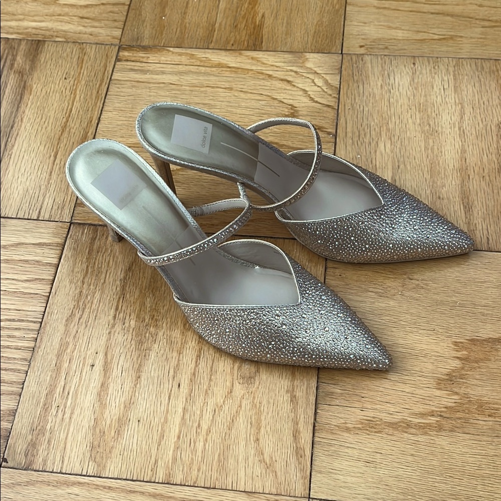 Gold  Women's Heels